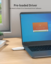 Lade das Bild in den Galerie-Viewer, ioGiant AX1800 USB WiFi 6 Adapter Easy Setup on Windows 11 and 10 with Preloaded Driver No Need to Read CD or Download Driver Software